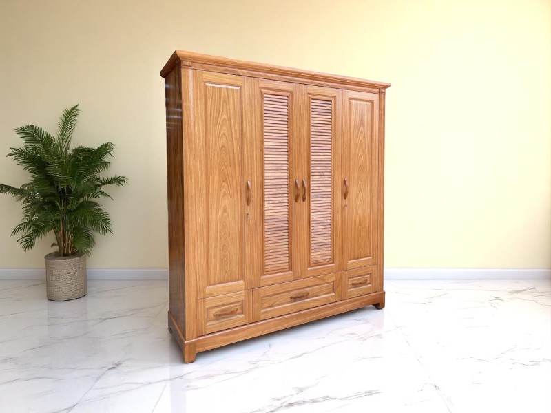 3 sai lầm khi đặt tủ áo sát giường cần tránh ngay 1 Sai lầm khi đặt tủ áo sát giường