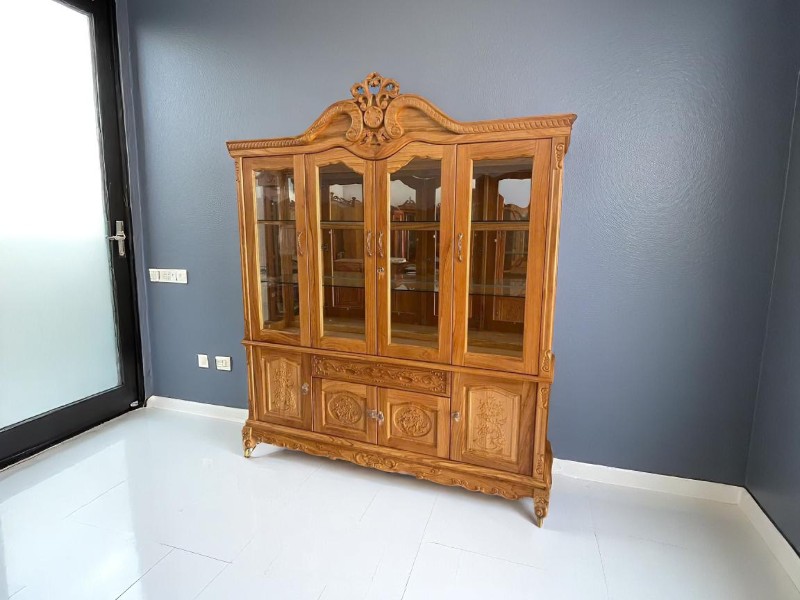 Tủ rượu gỗ sồi cao cấp hiện đại