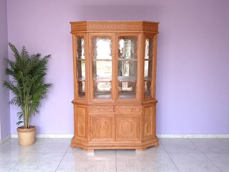 5 lợi ích khi chọn tủ rượu mini bằng gỗ cho căn hộ hiện đại 4 Tủ rượu mini bằng gỗ cho căn hộ