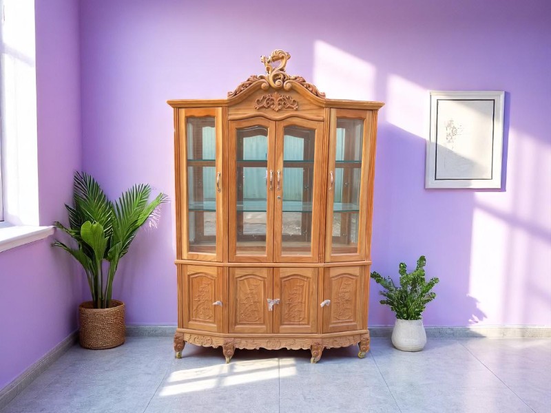5 lợi ích khi chọn tủ rượu mini bằng gỗ cho căn hộ hiện đại 3 Tủ rượu mini bằng gỗ cho căn hộ