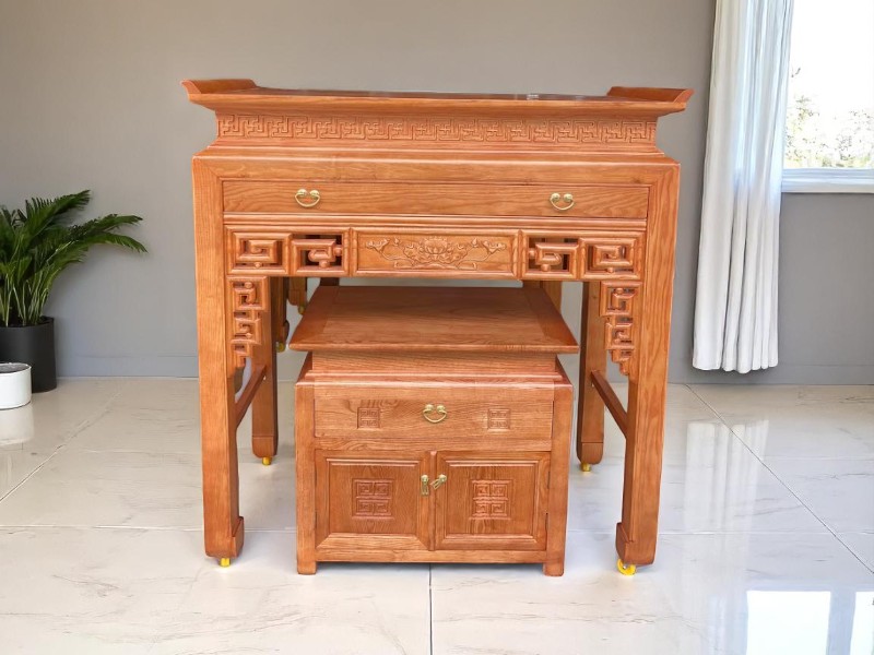 Tủ Thờ Gỗ Đẹp Tại Quận 9 Đáng Mua Nhất Hiện Nay 2 Tủ thờ gỗ đẹp tại Quận 9