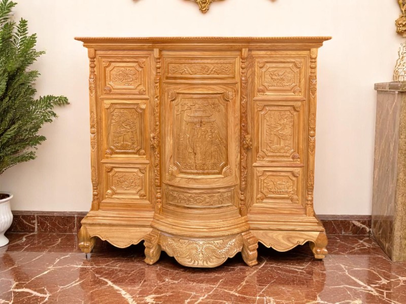 6 Ý tưởng thiết kế tủ thờ độc đáo đẹp và trang nghiêm 5 Ý tưởng thiết kế tủ thờ độc đáo đẹp