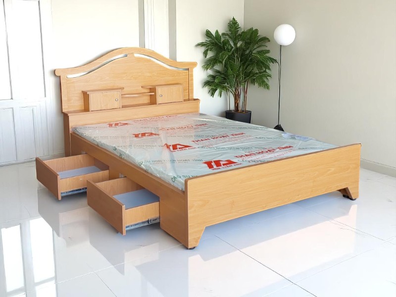 6 ưu điểm nổi bật của việc mua giường ngủ gỗ công nghiệp 2 Mua giường ngủ gỗ công nghiệp