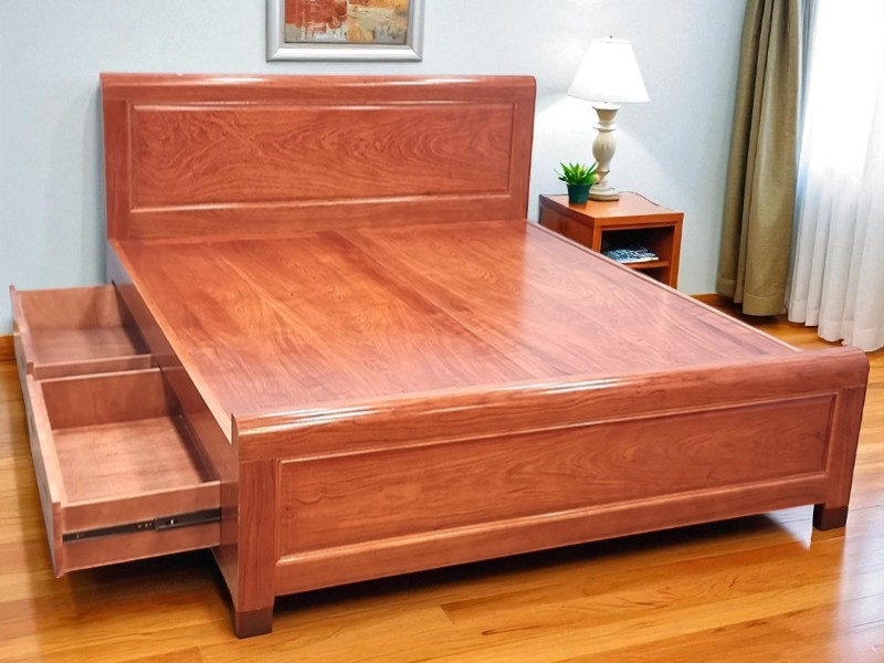 4 bước khử mùi gỗ mới trên giường ngủ