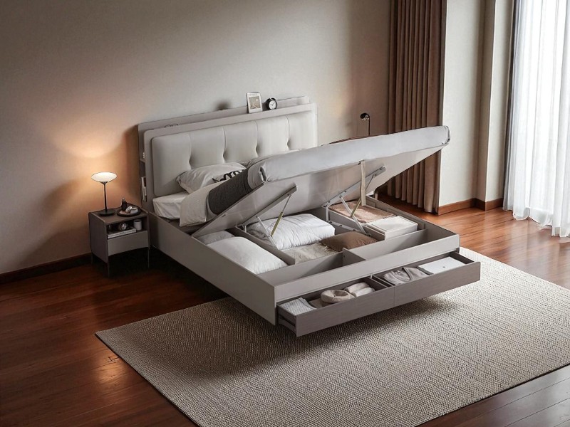4 bước khử mùi gỗ mới trên giường ngủ