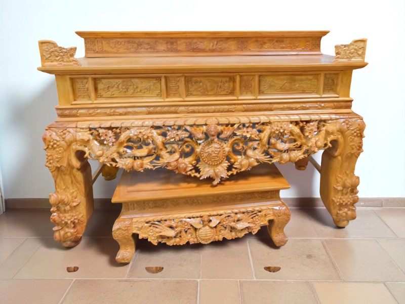 Bàn Thờ Gia Tiên Đẹp – Tôn Vinh Giá Trị Tâm Linh 5 Bàn thờ gia tiên đẹp