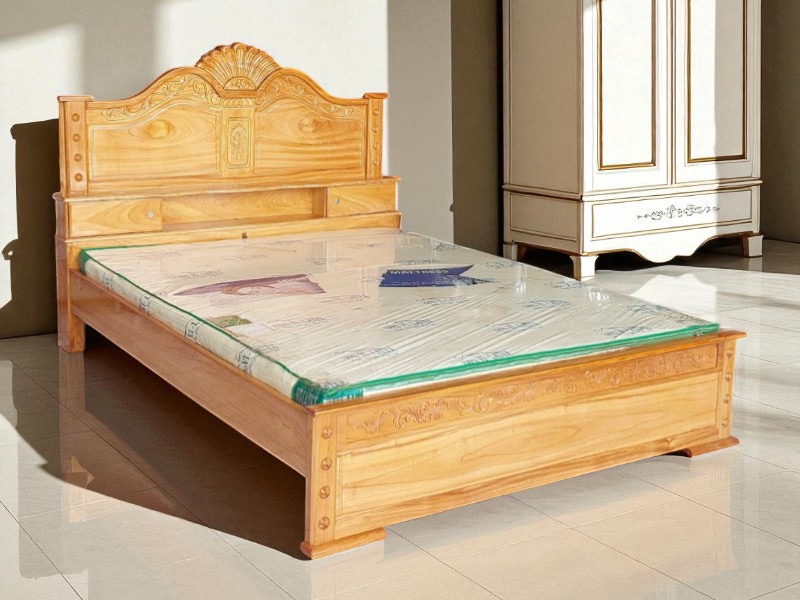 Giá Giường Gỗ Công Nghiệp 1m8 Đang Được Ưa Chuộng 2 Giá giường gỗ công nghiệp 1m8