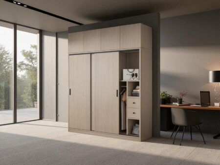 Giá tủ quần áo MDF lõi xanh