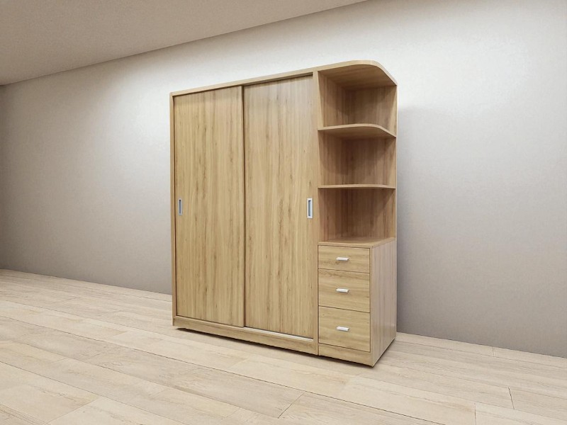 Giá Tủ Quần Áo MDF Lõi Xanh – Tiết Kiệm Và Bền Đẹp 4 Giá tủ quần áo MDF lõi xanh