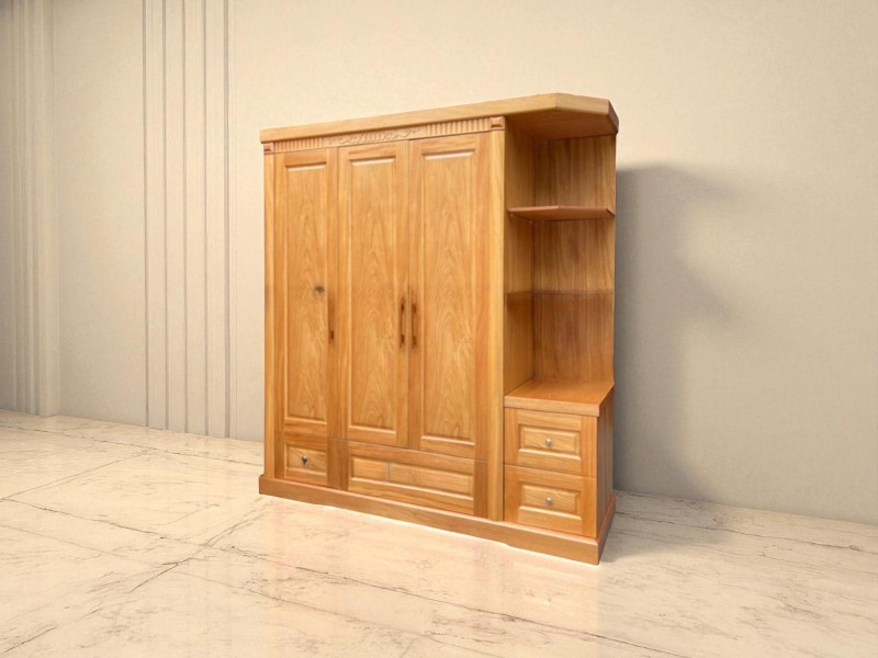 Giá Tủ Quần Áo MDF Lõi Xanh – Tiết Kiệm Và Bền Đẹp 3 Giá tủ quần áo MDF lõi xanh