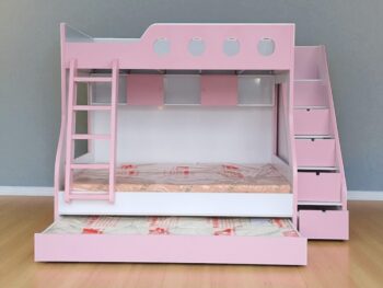 Giường 2 tầng thông minh cho người lớn