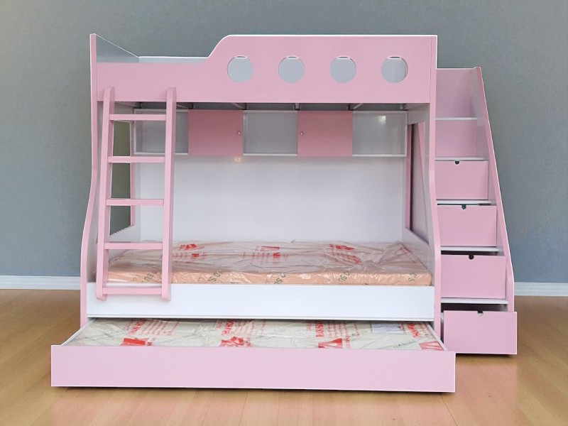 Giường 2 tầng thông minh cho người lớn