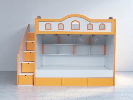 Giường Tầng 1m6 x 2m Rộng Rãi, Tiện Nghi Cho Cả Gia Đình
