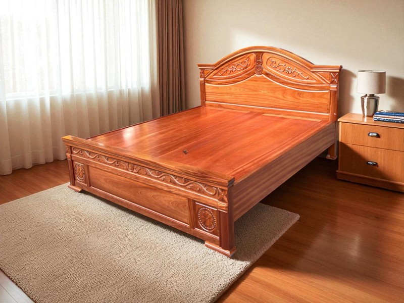 Giường gỗ 1m6 x 2m