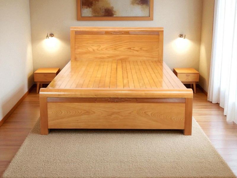 Giường Gỗ Gõ Đỏ – Đẳng Cấp Không Gian Sống 1 Giường gỗ gõ đỏ