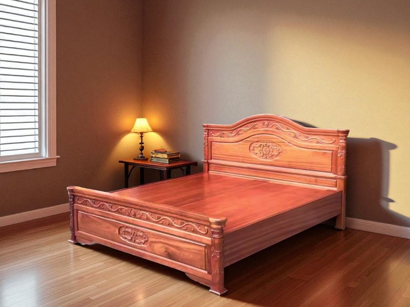 Giường Gỗ Gõ Đỏ – Đẳng Cấp Không Gian Sống 4 Giường gỗ gõ đỏ