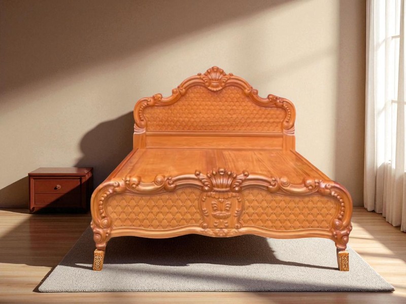 Giường Gỗ Gõ Đỏ – Đẳng Cấp Không Gian Sống 3 Giường gỗ gõ đỏ