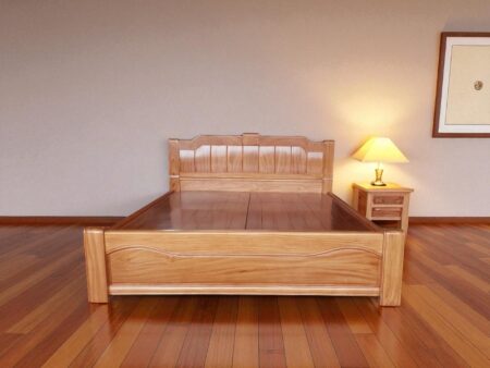 Giường gỗ xoan đào 1m8x2m