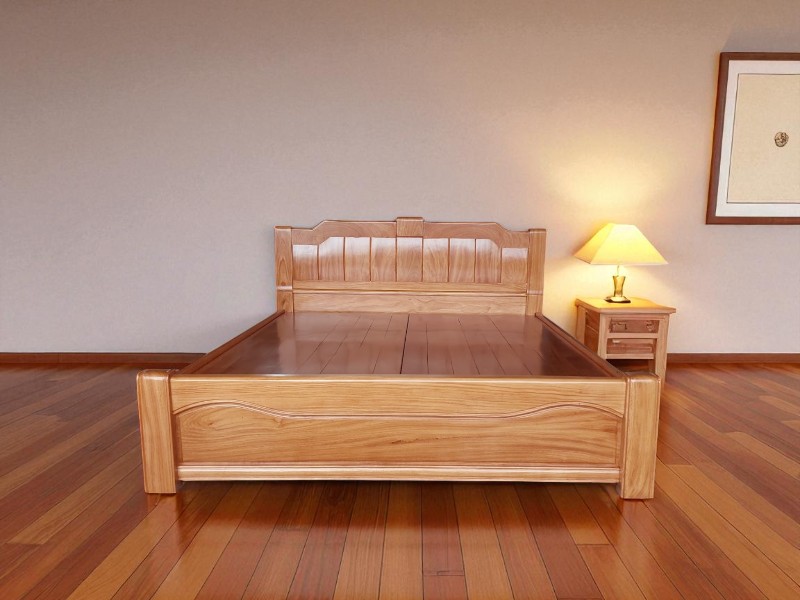 Giường gỗ xoan đào 1m8x2m