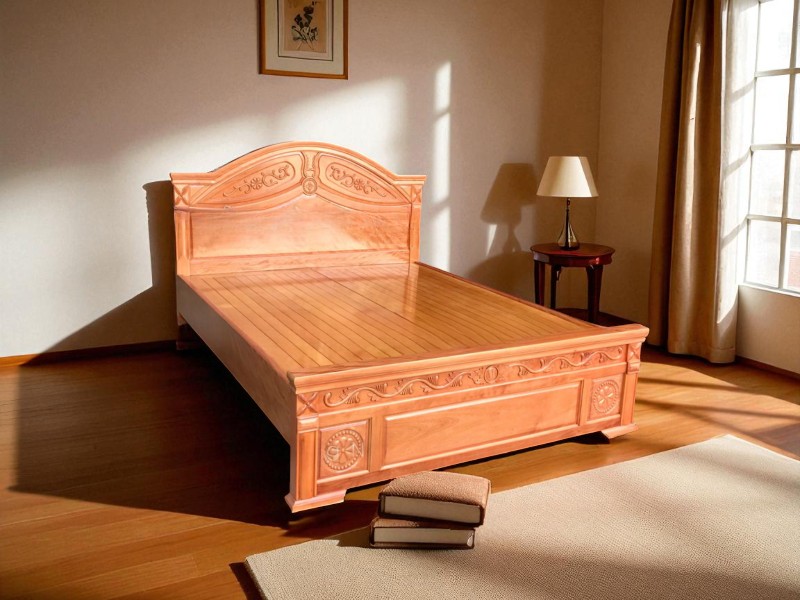 Giường Gỗ Xoan Đào 1m8x2m Bền Đẹp Giá Tốt 4 Giường gỗ xoan đào 1m8x2m