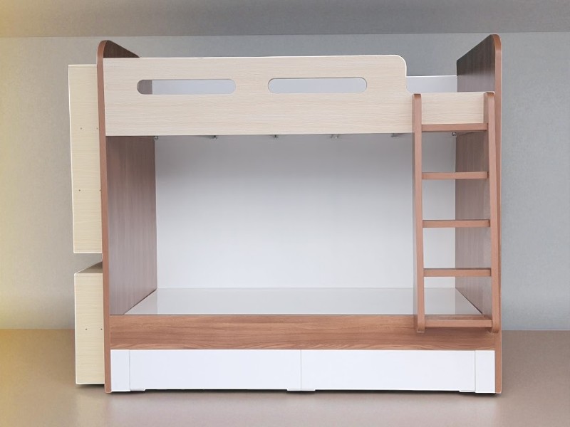 Giường Tầng Bằng Gỗ Tự Nhiên Bền Đẹp, Sang Trọng 5 Giường tầng bằng gỗ