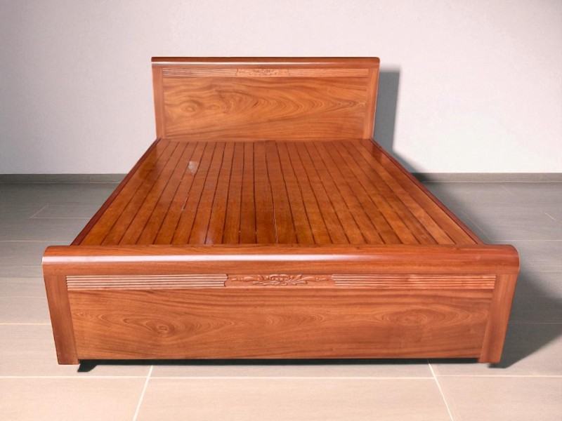Mẫu Giường Gỗ 2mx2m2 Đẹp Sang Trọng Hiện Đại 3 Mẫu giường gỗ 2mx2m2 đẹp