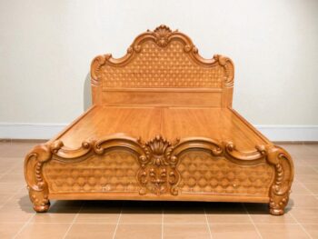 Mẫu giường gỗ 2mx2m2 đẹp