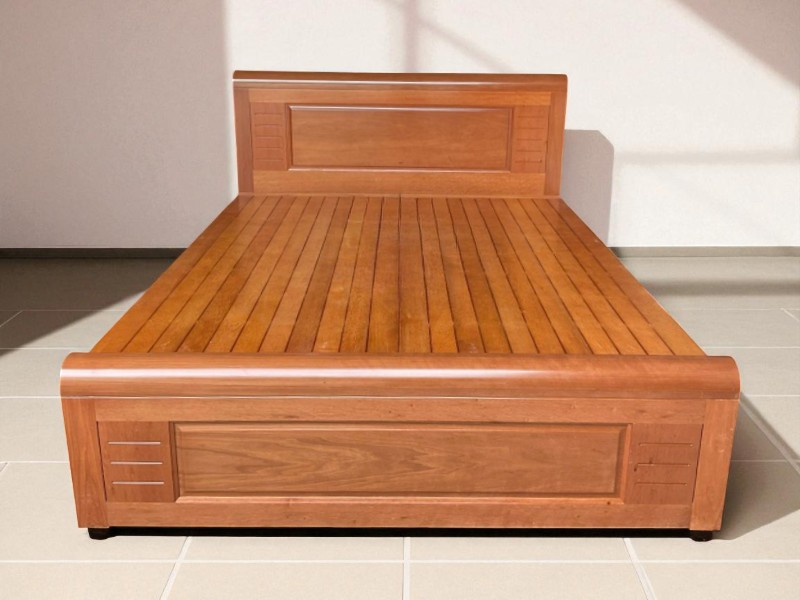 Mẫu Giường Gỗ 2mx2m2 Đẹp Sang Trọng Hiện Đại 2 Mẫu giường gỗ 2mx2m2 đẹp