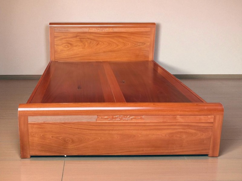 Mẫu Giường Gỗ 2mx2m2 Đẹp Sang Trọng Hiện Đại 1 Mẫu giường gỗ 2mx2m2 đẹp