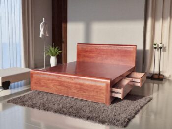 Mẫu giường ngủ gỗ đẹp