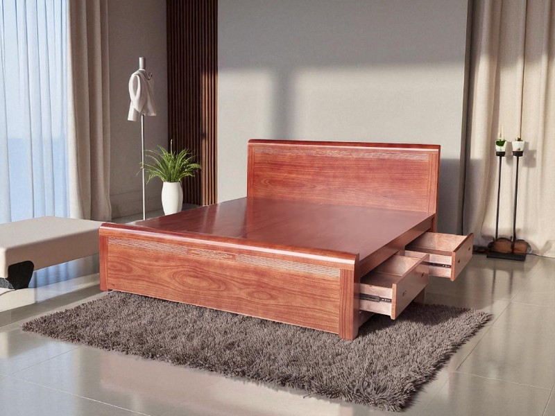 Mẫu giường ngủ gỗ đẹp