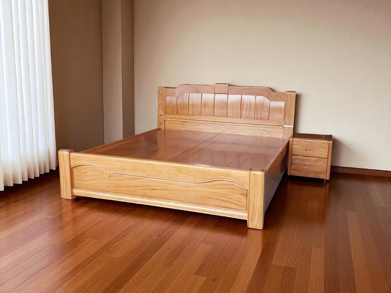 Mẫu giường ngủ gỗ đẹp