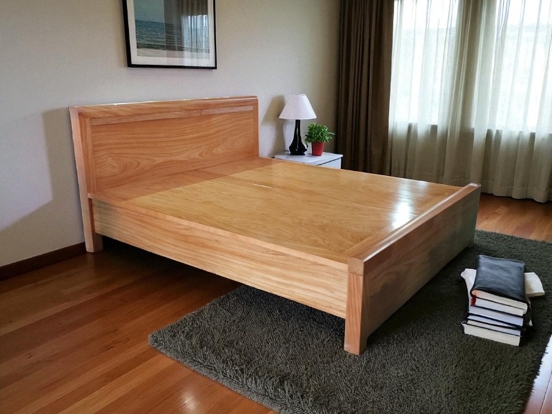 Mẫu giường ngủ gỗ đẹp