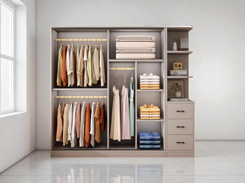 Mẫu Tủ Quần Áo Gỗ Tự Nhiên 6 Cánh – Đẳng Cấp Không Gian Sống Sang Trọng 5 Mẫu tủ quần áo gỗ tự nhiên 6 cánh