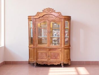 Mẫu tủ rượu đẹp bằng gỗ