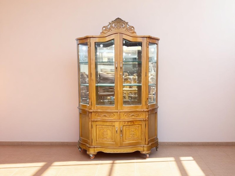 Mẫu tủ rượu đẹp bằng gỗ