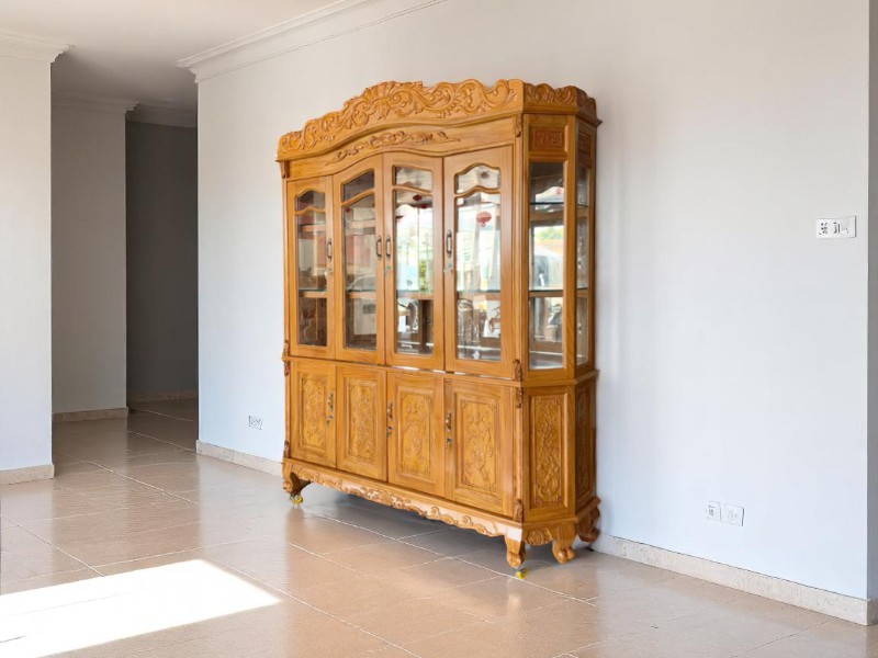 Mẫu tủ rượu gỗ đẹp