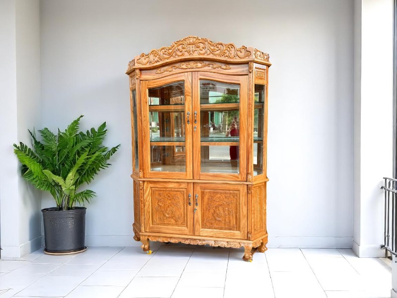 Mẫu tủ rượu gỗ đẹp
