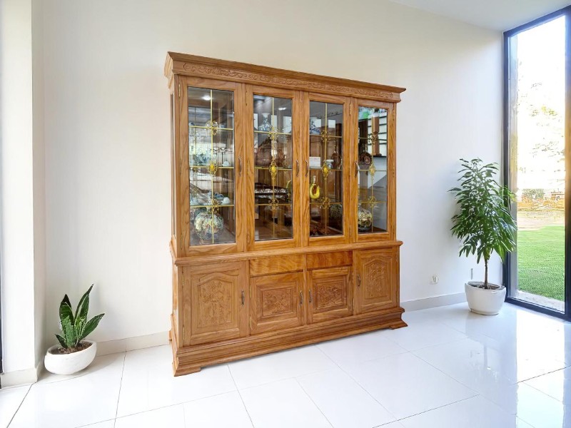Mẫu tủ rượu gỗ đẹp