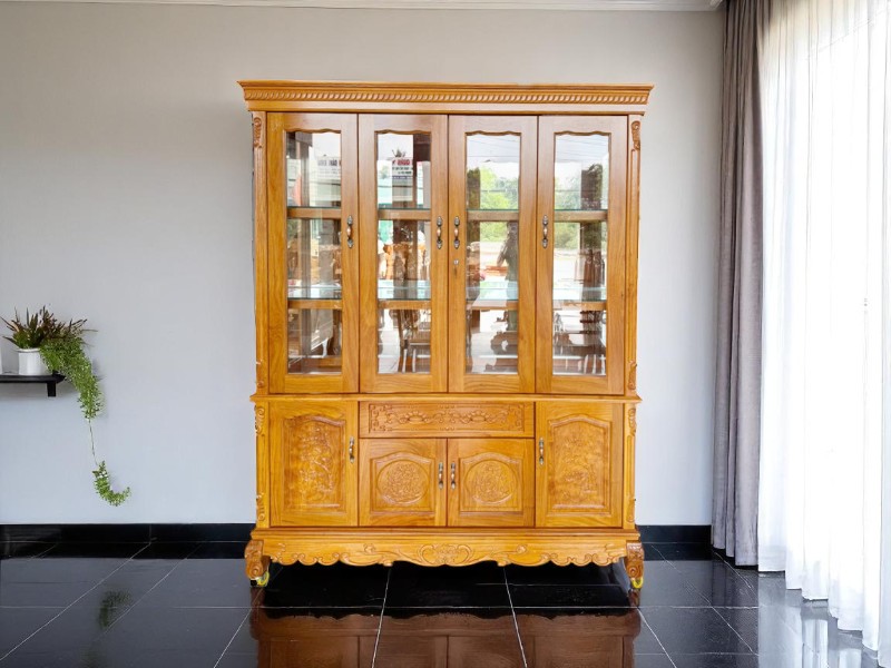 Mẫu tủ rượu gỗ đẹp