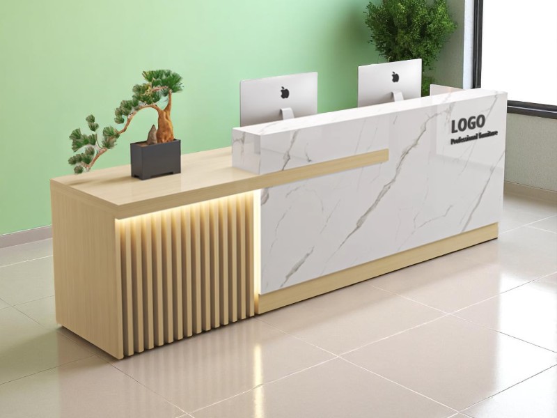 Quầy lễ tân spa