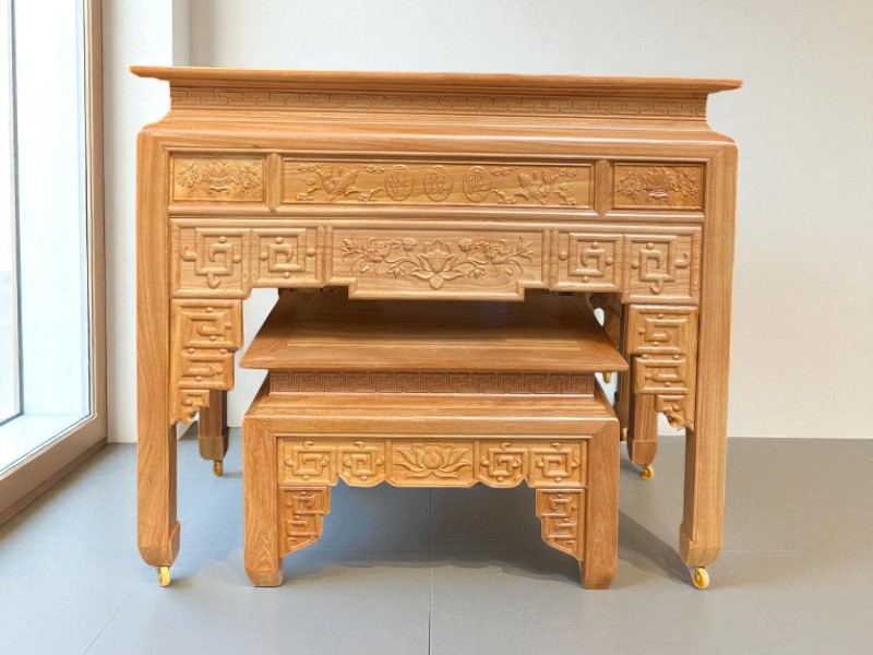 Trang Trí Bàn Thờ Gia Tiên – Đúng Chuẩn, Đúng Tâm Linh 4 Trang trí bàn thờ gia tiên
