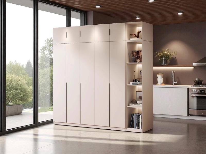 Tủ gỗ ép 4 cánh