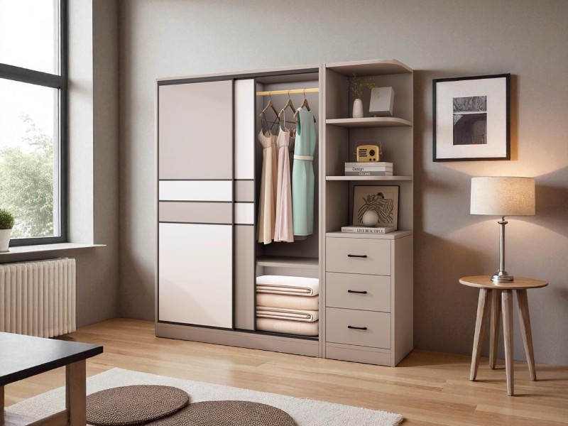 Tủ Kết Hợp Bàn Trang Điểm – Tiện Lợi Hai Trong Một 4 Tủ kết hợp bàn trang điểm