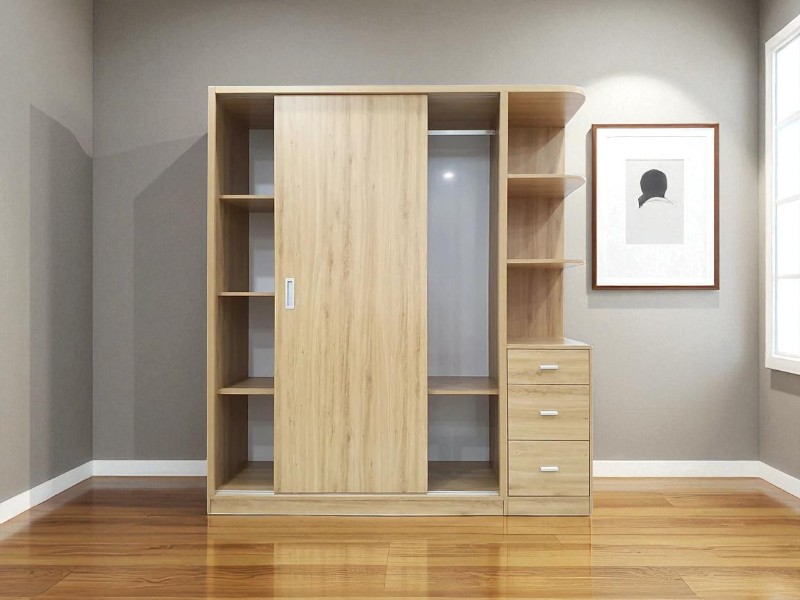 Tủ Lùa 3 Cánh – Giải Pháp Tối Ưu Cho Không Gian Hẹp 1 Tủ lùa 3 cánh