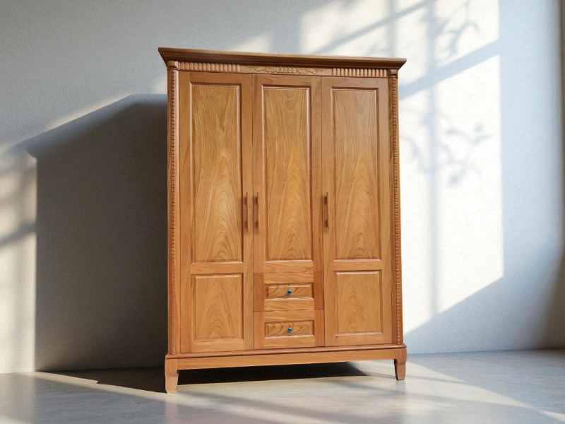 Tủ Quần Áo Gỗ Công Nghiệp 5 Cánh Sang Trọng 4 Tủ quần áo gỗ công nghiệp 5 cánh
