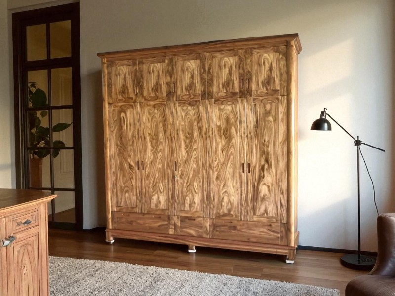 Tủ Quần Áo Gỗ Công Nghiệp 5 Cánh Sang Trọng 3 Tủ quần áo gỗ công nghiệp 5 cánh