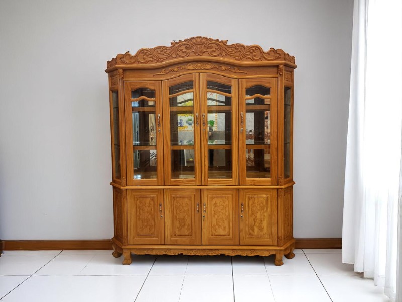 Tủ rượu góc phòng khách