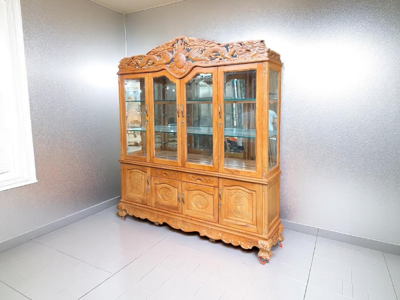 Tủ rượu góc phòng khách