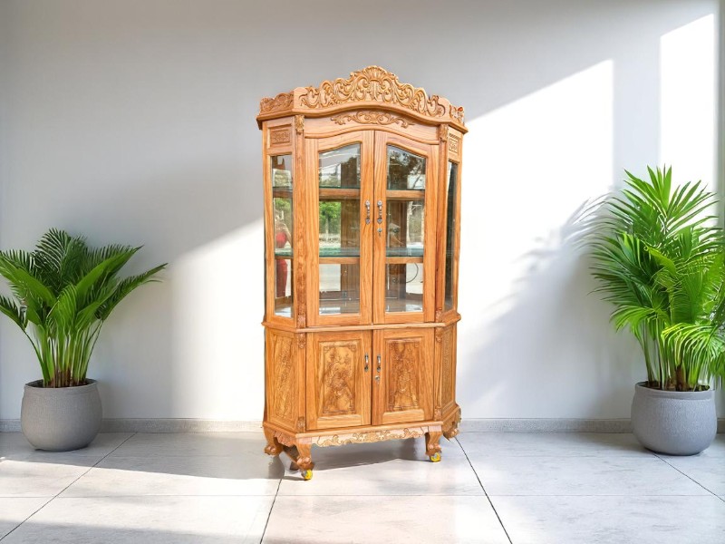 Tủ rượu góc phòng khách